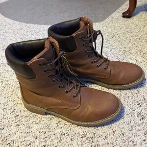 Brown Leather Boots